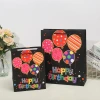 Birthday balloons, happy 3D patches, powdering gift bags, handbags, paper bags, birthday return gifts, souvenirs, South America Specification image